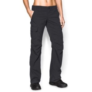 Black Under Armour Womens tactical pants Size 2